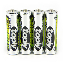 toply5 battery electric toy carbon dry battery zinc manganese 1.5VAA electronic weighing wall chart battery