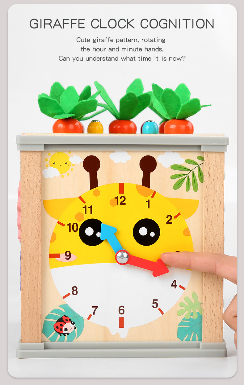 新品多功能九合一百宝箱拔萝卜形状配对玩具套装幼儿园益智玩具详情10