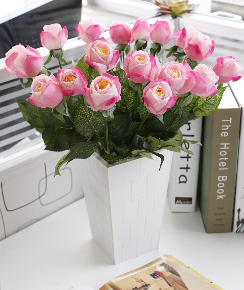 Artificial garden flowers, artificial touch roses, home decoration artificial flowers, special offer on Pinduoduo and Douyin Application Scenario