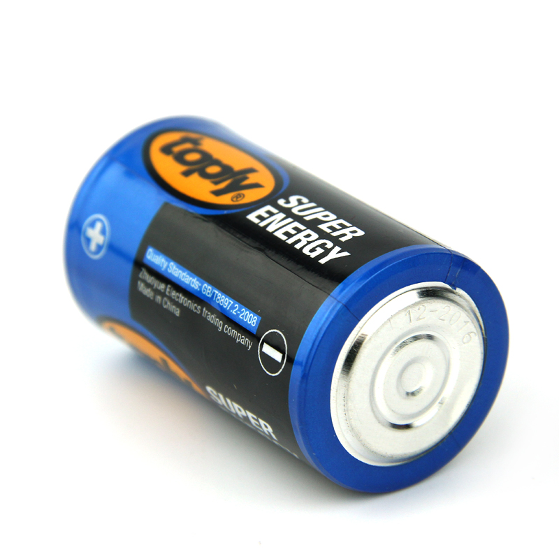 toply1号电池1.5V锌锰燃气灶D型干电池热水器R20P大号电池现货详情图5