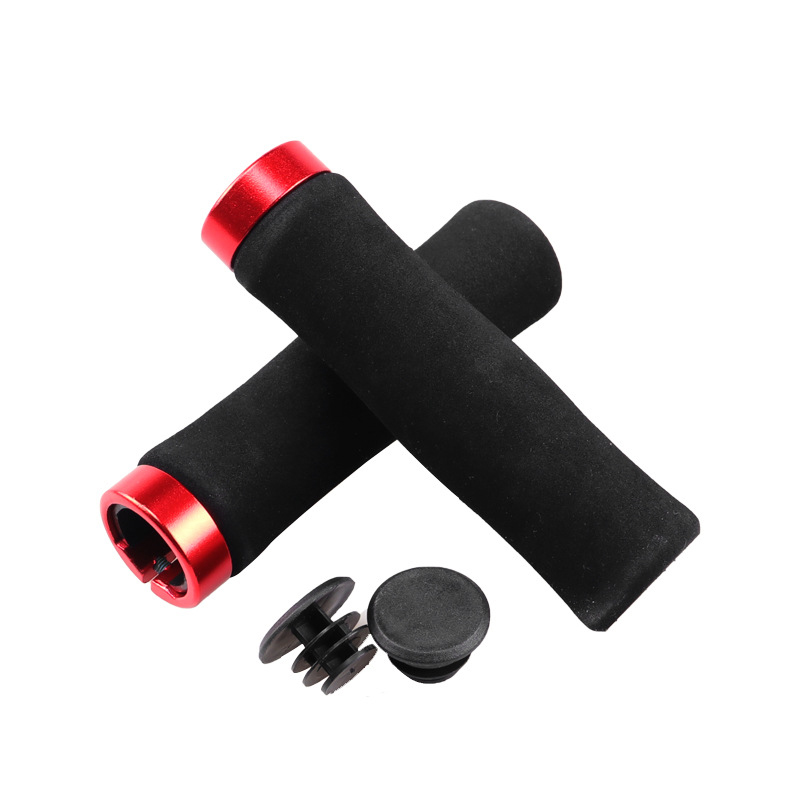 230513 Single-sided locking sponge handlebar cover 5307 bicycle handlebar cover Mountain bike bamboo joint pattern sponge handlebar cover single-sided locking bicycle handlebar handle riding equipment Application Scenario