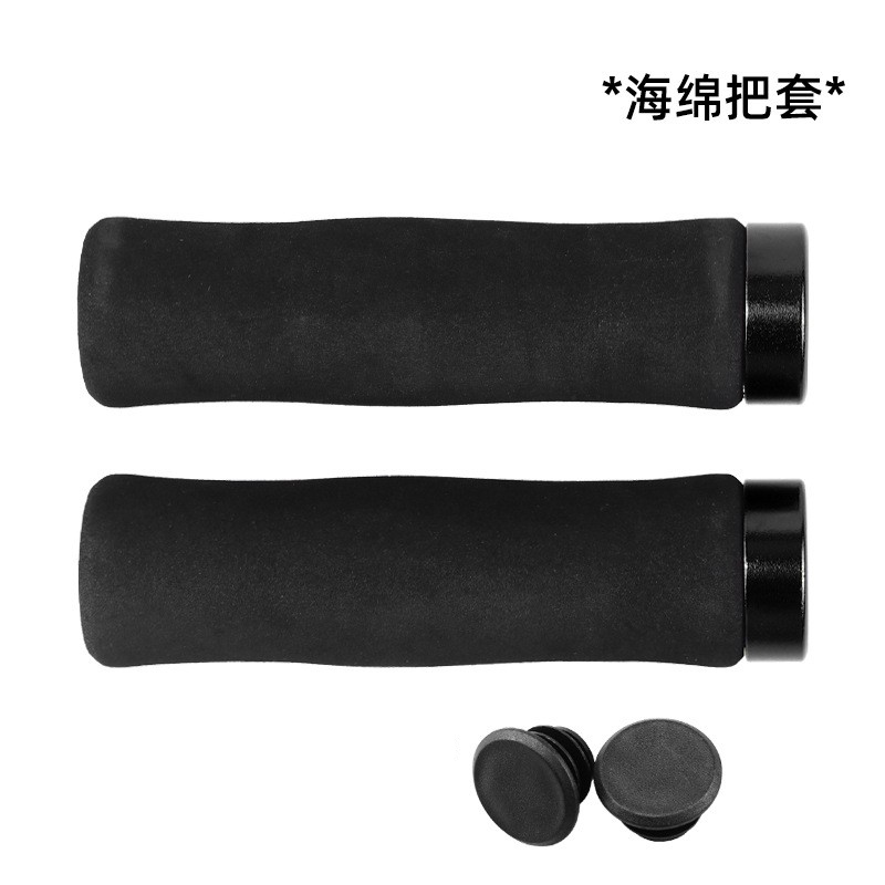 230513 Single-sided locking sponge handlebar cover 5307 bicycle handlebar cover Mountain bike bamboo joint pattern sponge handlebar cover single-sided locking bicycle handlebar handle riding equipment pic 17