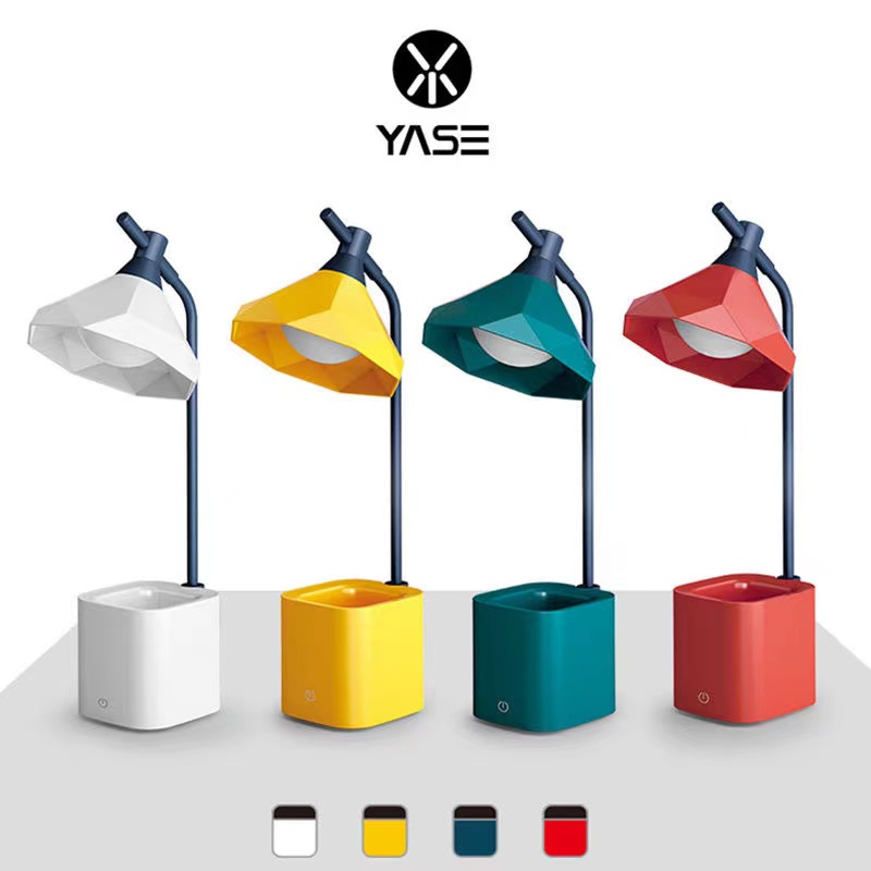 Creative LED eye-protecting small desk lamp, USB rechargeable desk, dormitory, college students' study, children's reading, bedside night lamp Specification image
