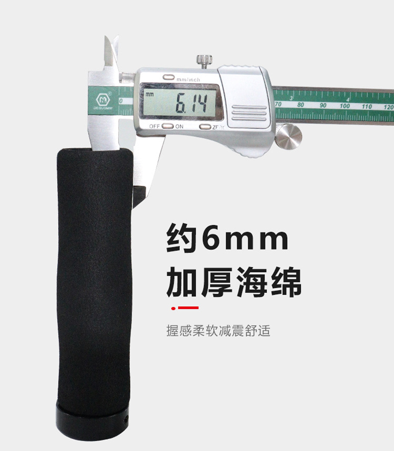 230513 Single-sided locking sponge handlebar cover 5307 bicycle handlebar cover Mountain bike bamboo joint pattern sponge handlebar cover single-sided locking bicycle handlebar handle riding equipment pic 6