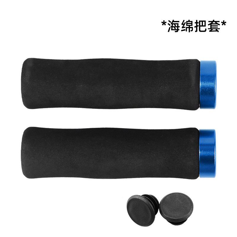 230513 Single-sided locking sponge handlebar cover 5307 bicycle handlebar cover Mountain bike bamboo joint pattern sponge handlebar cover single-sided locking bicycle handlebar handle riding equipment pic 19