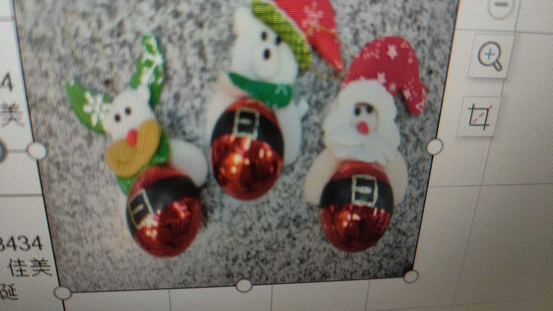 圣诞挂件，圣诞球，圣诞树挂件，老人雪人鹿