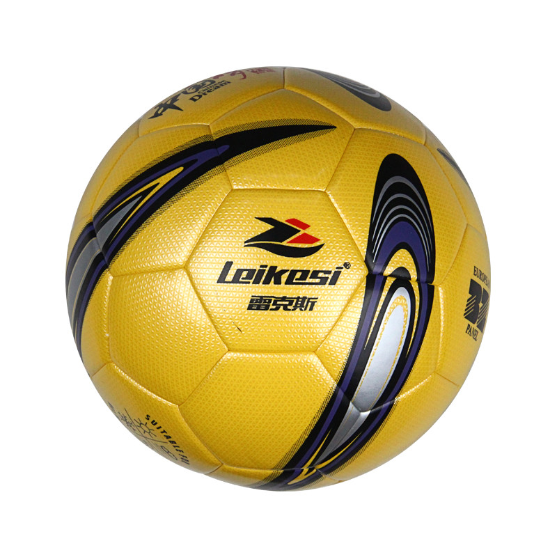 Leikesi High Quality PU leather Football Size 5 Veneer Soccer Ball ballon de Football Training Soccerball Game thumbnail