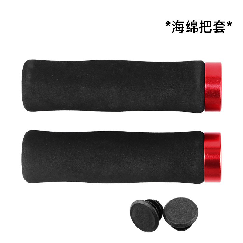 230513 Single-sided locking sponge handlebar cover 5307 bicycle handlebar cover Mountain bike bamboo joint pattern sponge handlebar cover single-sided locking bicycle handlebar handle riding equipment pic 18