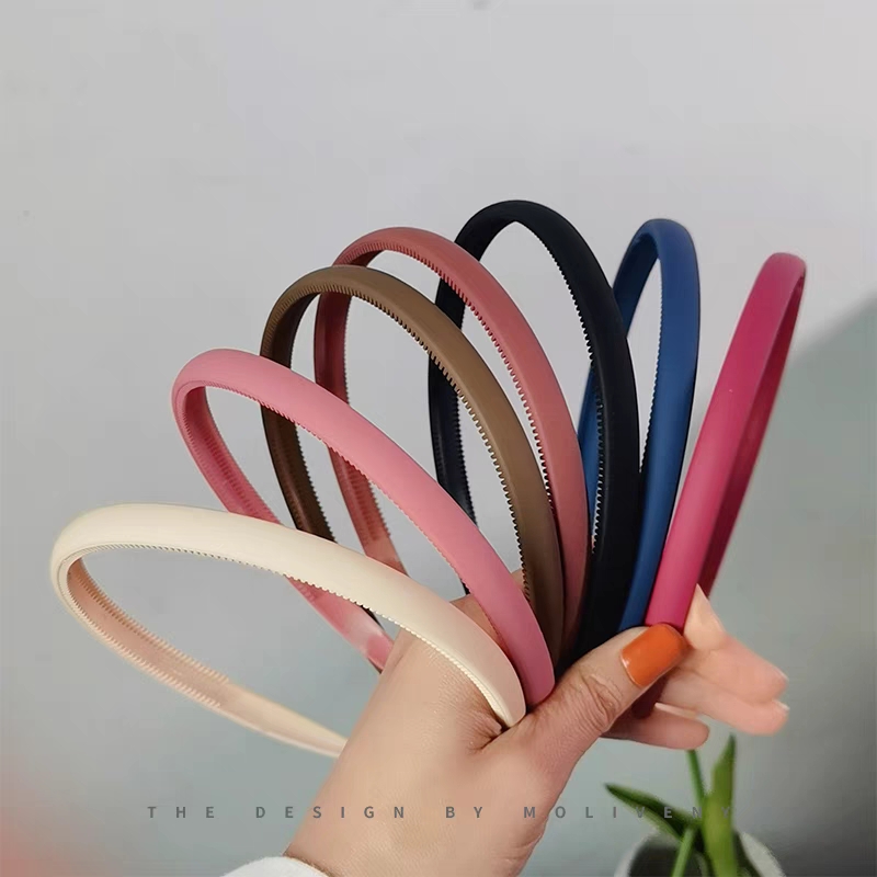 Children's Headband Summer Girls Pressure Hair Non-Slip Hair Bundle Little Girls Baby No Cut Hair Broken Hair Clip Headband Item Picture