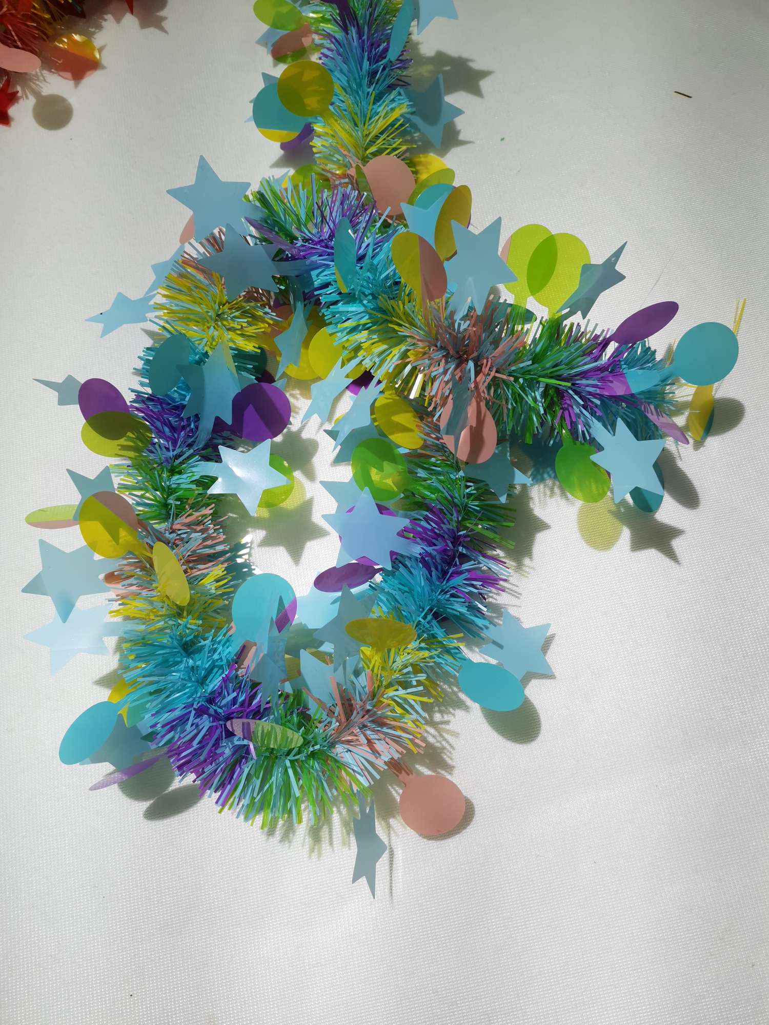 圣诞彩条/圣诞装饰品/节日派对用品细节图