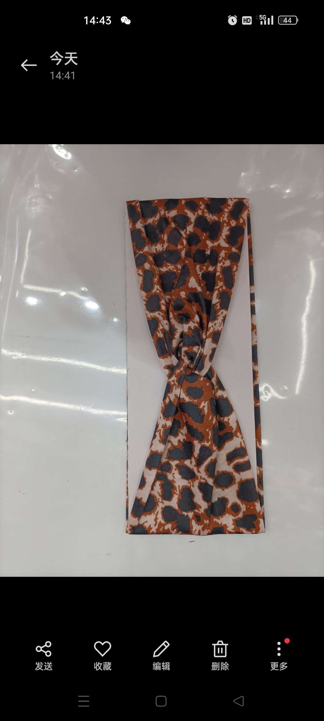 Cross headband 100 details Picture