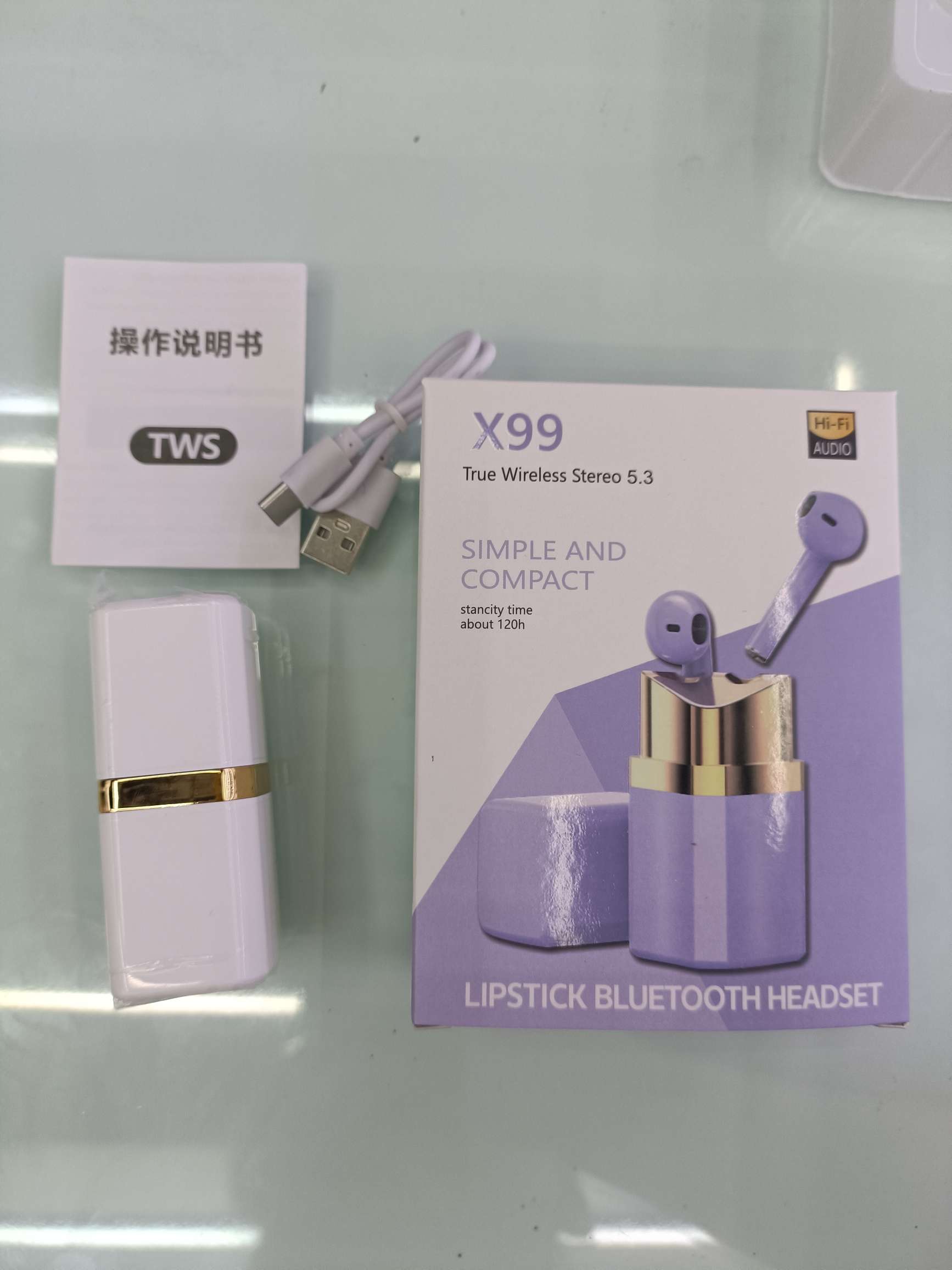 Lipstick Bluetooth Headset X99