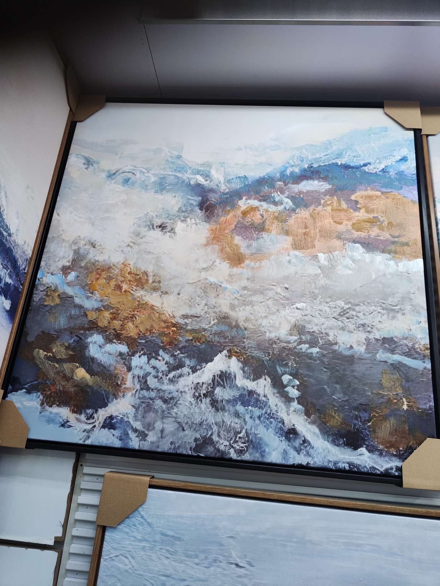 手工加笔装饰画客厅卧室餐厅
