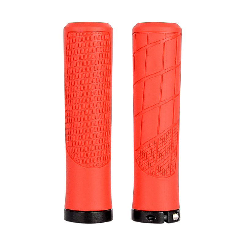 230509 single-sided locking rubber handlebar cover, bicycle handlebar cover, mountain bike handlebar cover, single-sided locking bicycle handlebar handle, cycling equipment Application Scenario