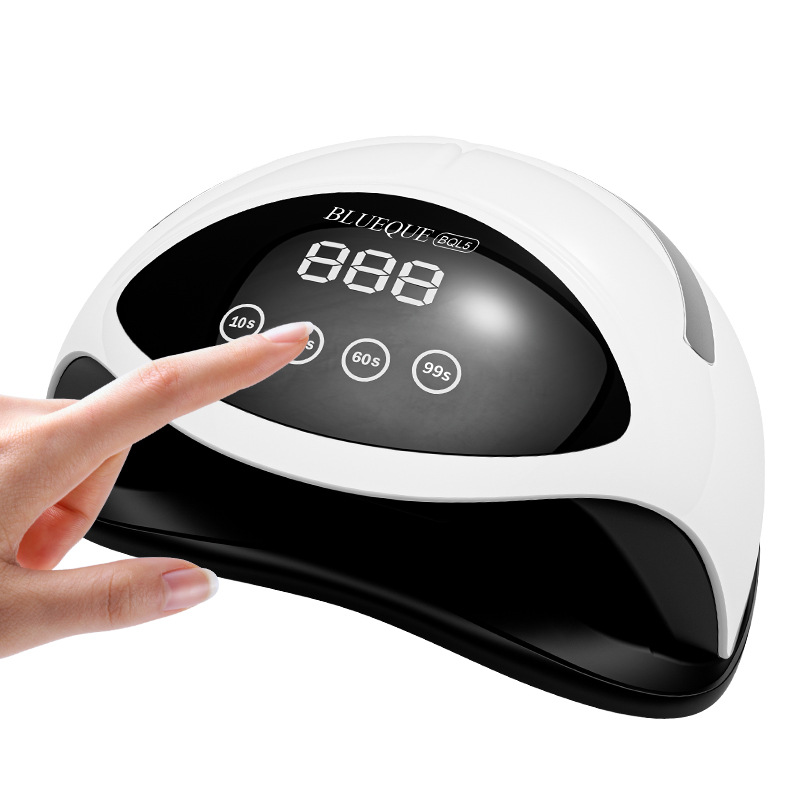 触摸屏感应开关180W大功率美甲灯光疗60颗灯珠UV固化仪指甲烤灯详情图5