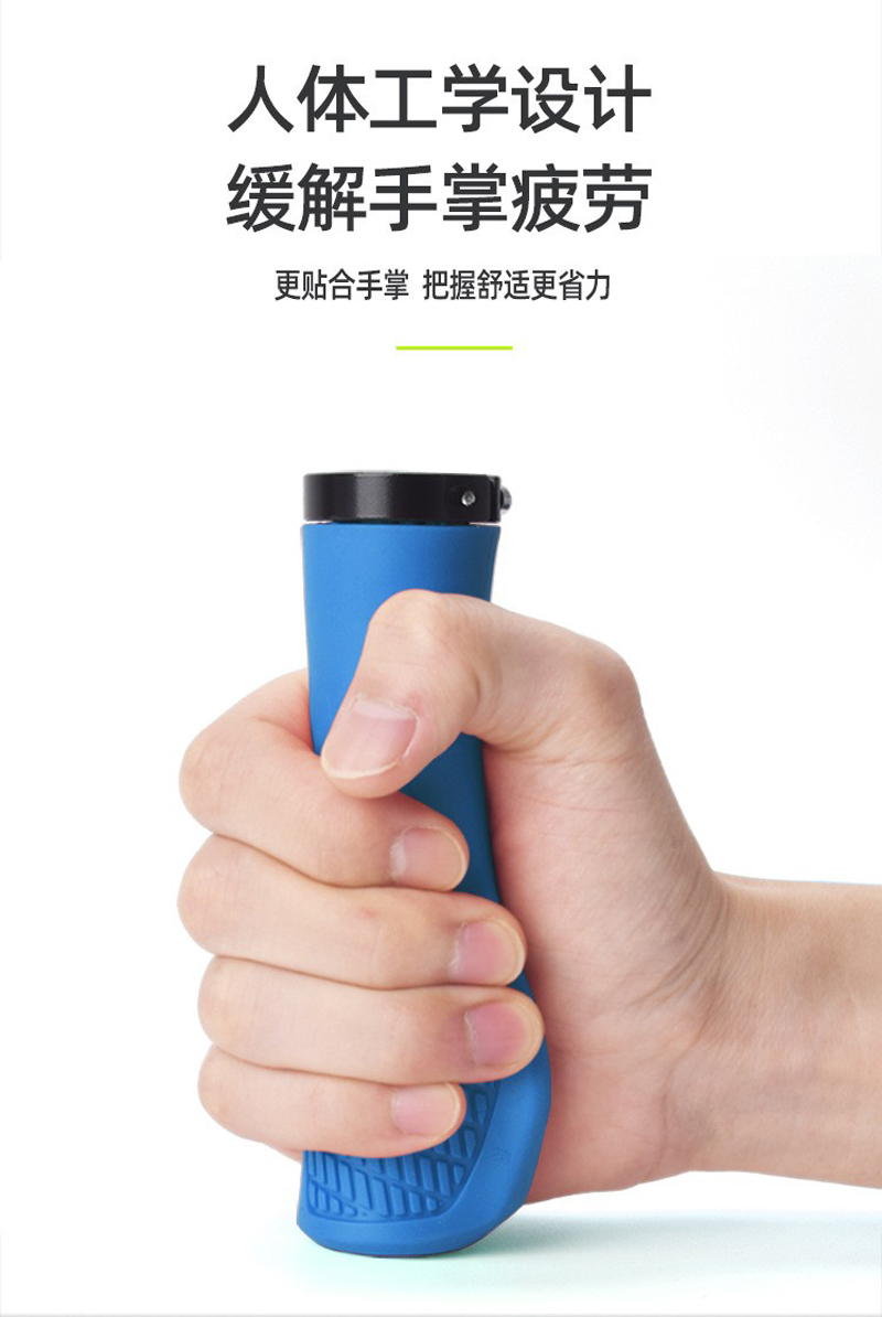 230514 Single-sided locking rubber handlebar cover, bicycle handlebar cover, mountain bike handlebar cover, single-sided locking bicycle handlebar handle, cycling equipment pic 21