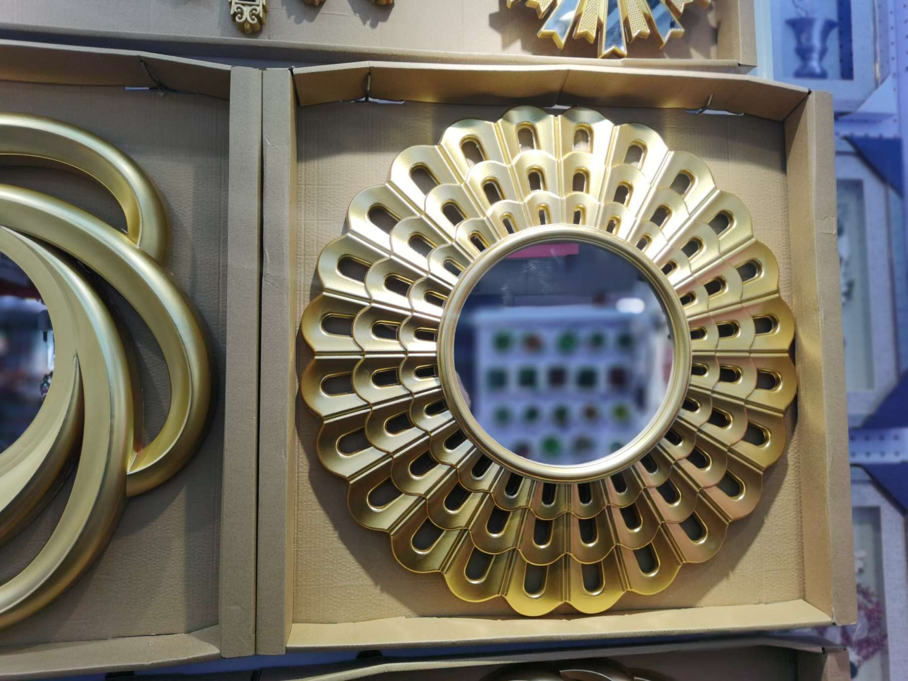 外贸专供三连套单个镜孑塑料材质南美中东非洲