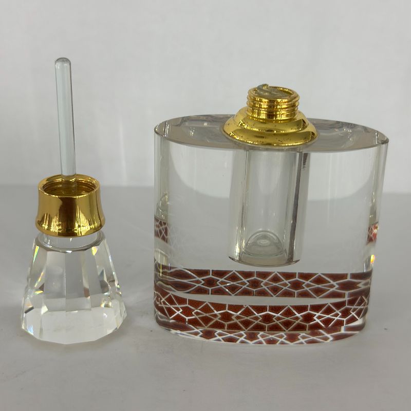KA008-6cc Arab perfume bottle, glass bottle, handicrafts D3-7857 Alden