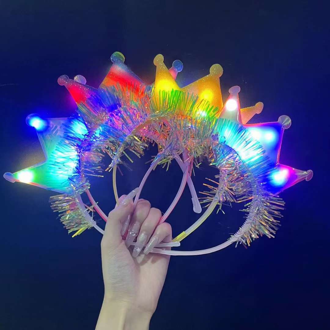 亮丝头环/发光产品/皇冠头扣细节图