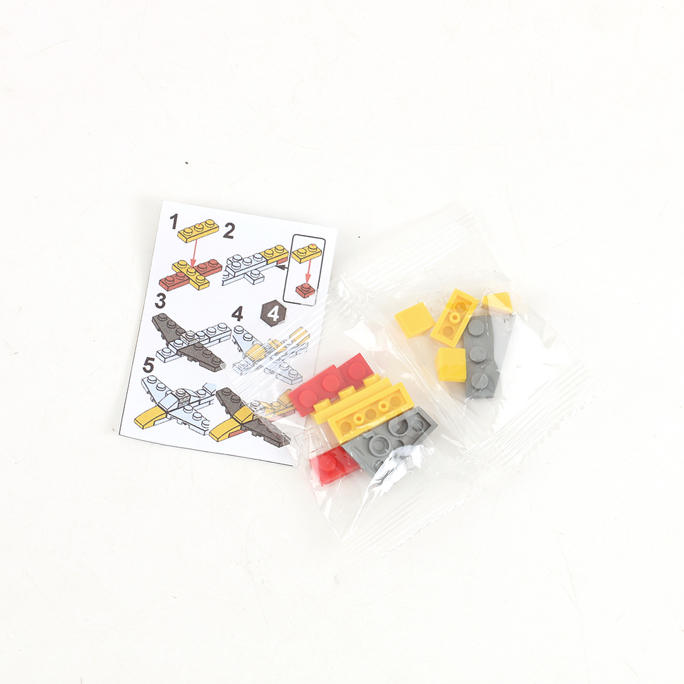 Children's building blocks, airplane toys, fun gashapon toys, small particle assembly toys, children's gifts, promotional toys, gashapon machine toys Specification image
