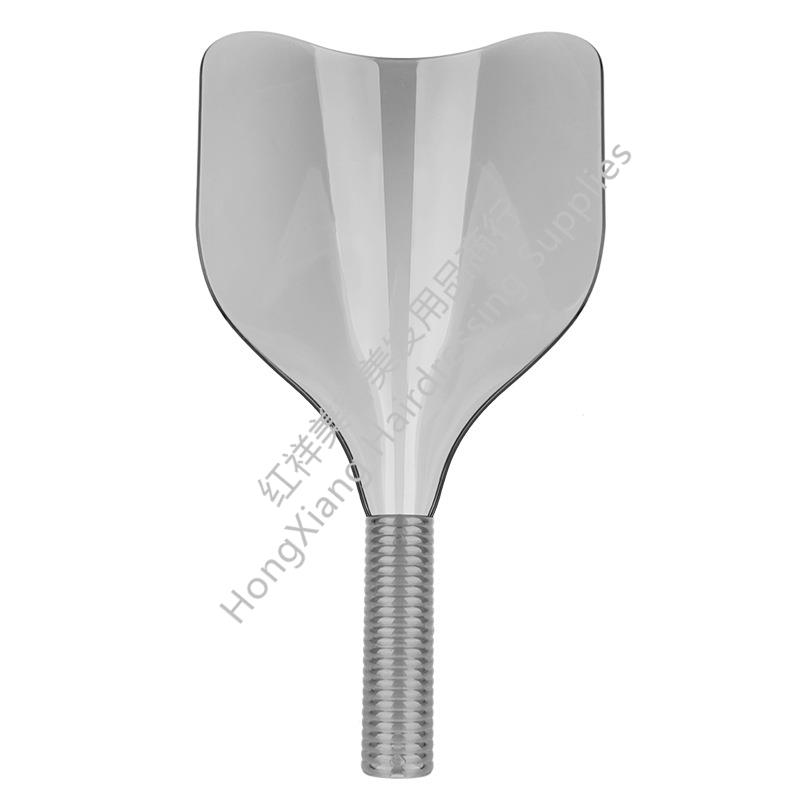 发胶面罩/刘海罩/透明手柄/美发工具/发廊用品/造型剪发/美发用具产品图