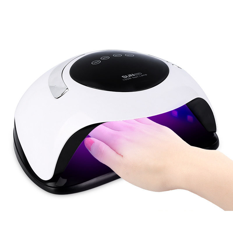 New light therapy machine 120W intelligent induction nail light BQ5T nail polish light therapy machine Nail art machine 36 light beads