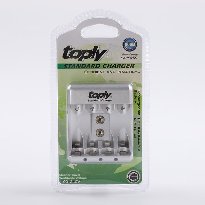 TOPLY4 slot suction card No. 5 charger No. 7 9V toy battery charger NIMH battery spot wholesale