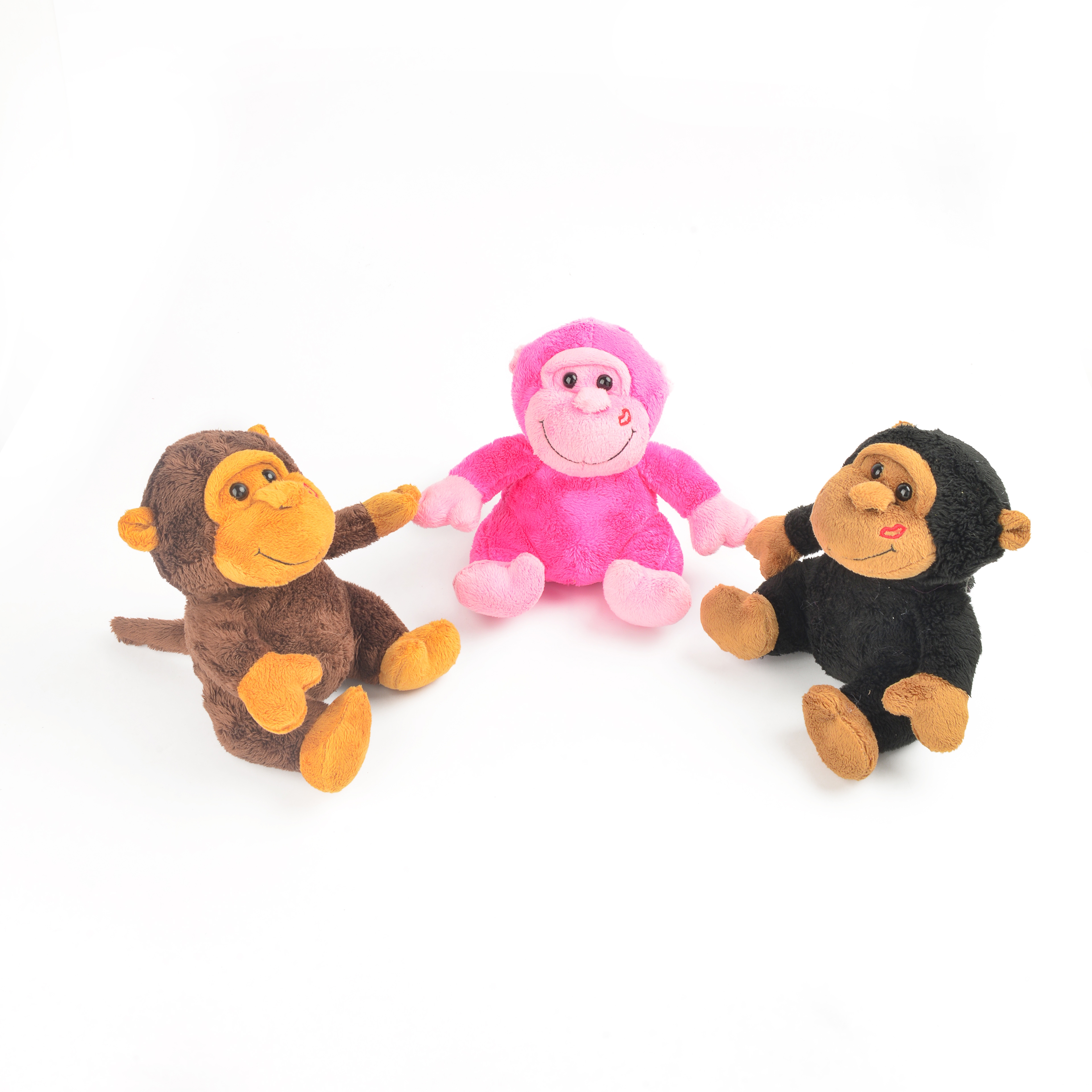 毛绒玩具儿童玩具坐立小猴子猩猩多色玩偶动物娃娃                                     