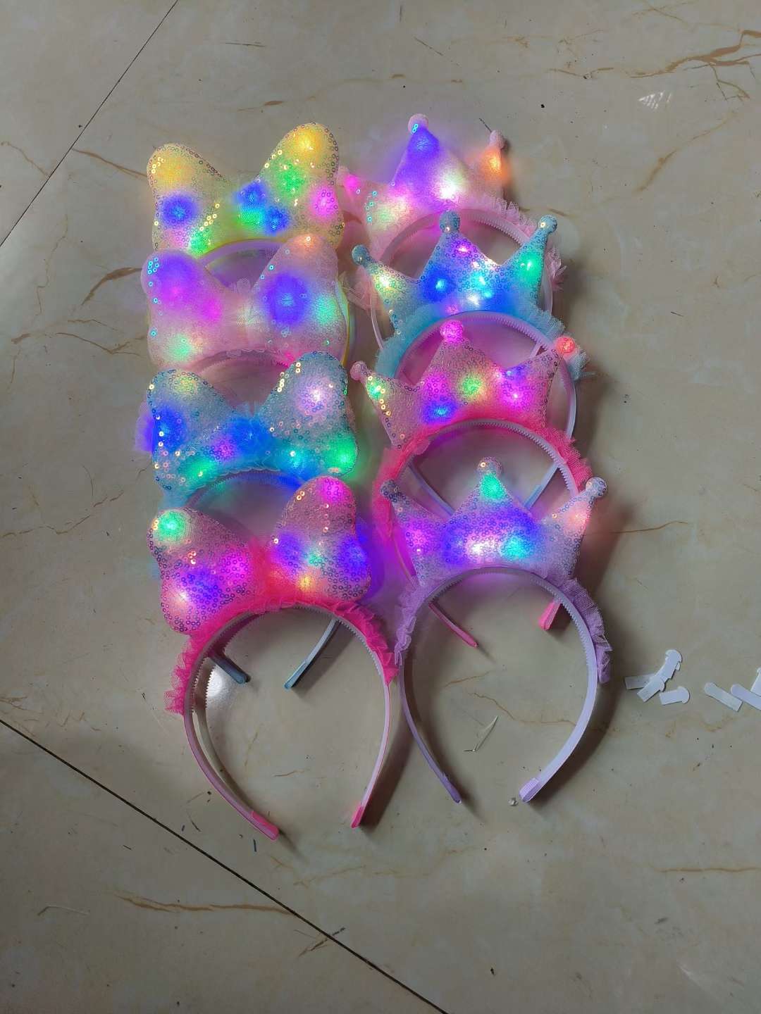 发光亮丝皇冠头扣详情图3