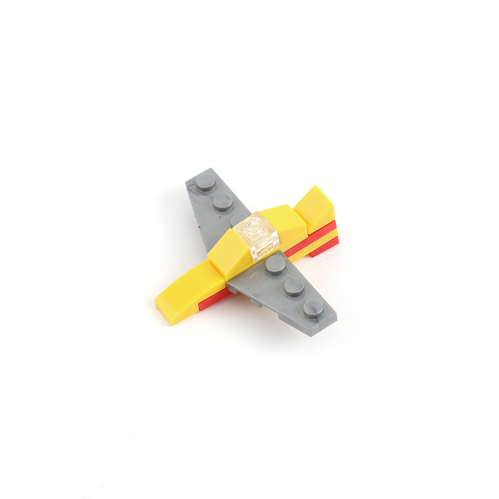 Children's building blocks, airplane toys, fun gashapon toys, small particle assembly toys, children's gifts, promotional toys, gashapon machine toys Item Picture