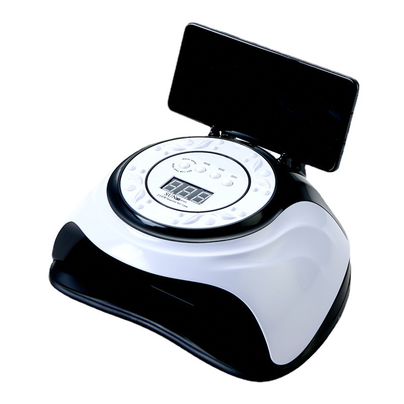 美甲灯/光疗灯/手机支架/216W/36颗灯珠/四档定时白底实物图