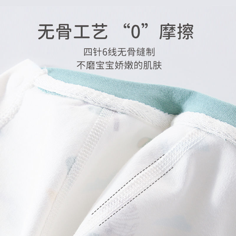 新生婴儿连体衣服0纯棉春季1睡衣3男哈衣6女宝宝爬服12个月详情图3