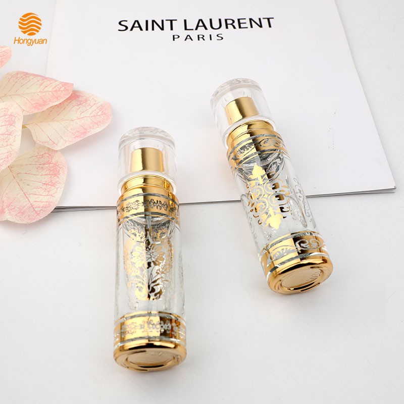 Empty perfume bottle, round glass, dispensed perfume bottle, toner, 30ML spray glass bottle wholesale Specification image