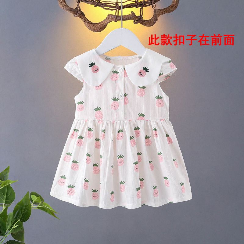 婴幼儿背心裙女宝宝连衣裙夏装婴儿公主裙纯棉0-1-2-3岁女童裙子4详情图2