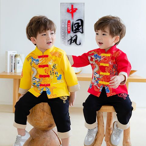 Baby summer clothing, Chinese-style Hanfu, Tang suits, children's clothing, 1-23 years old birthday, first birthday, first birthday, baby summer sets Item Picture