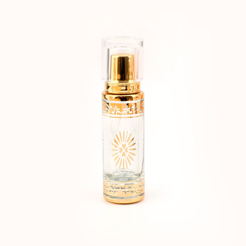 Empty perfume bottle, round glass, dispensed perfume bottle, toner, 30ML spray glass bottle wholesale Item Picture