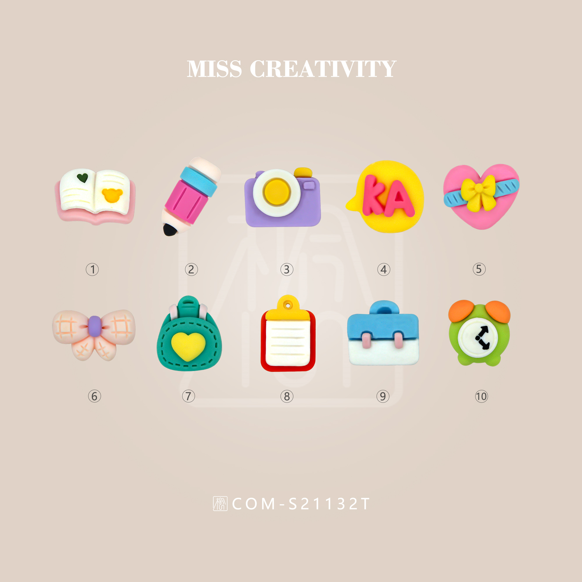 Miss resin made children's accessories Hair accessories Headband clip accessories 21132 thumbnail
