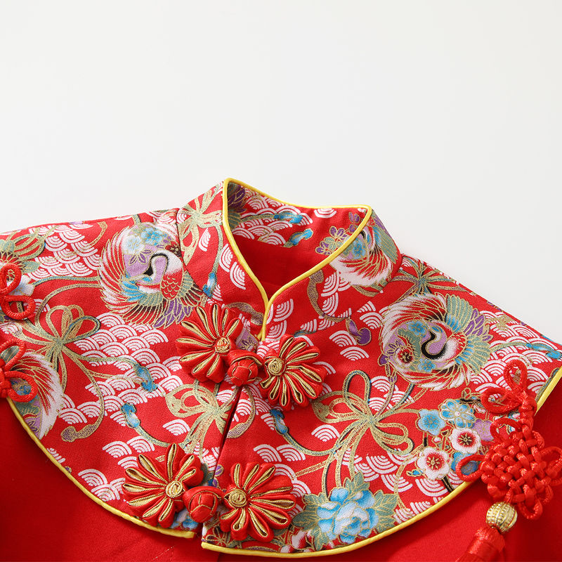 唐装/汉服/婴幼儿服装细节图