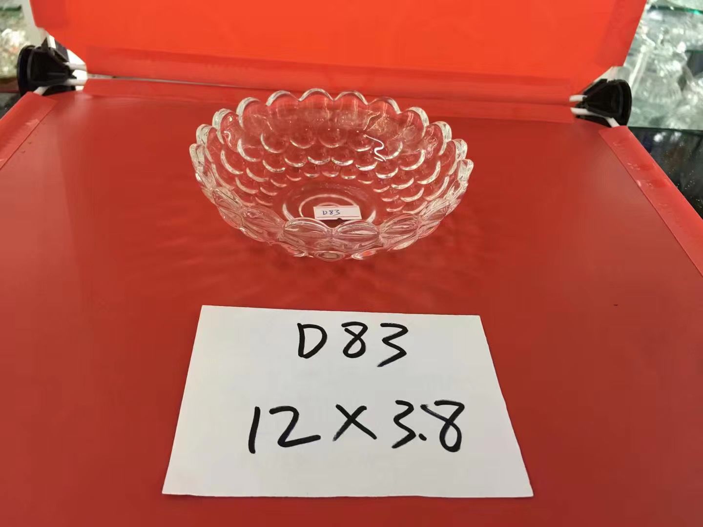 Beaded wave candlestick glass home decoration Application Scenario