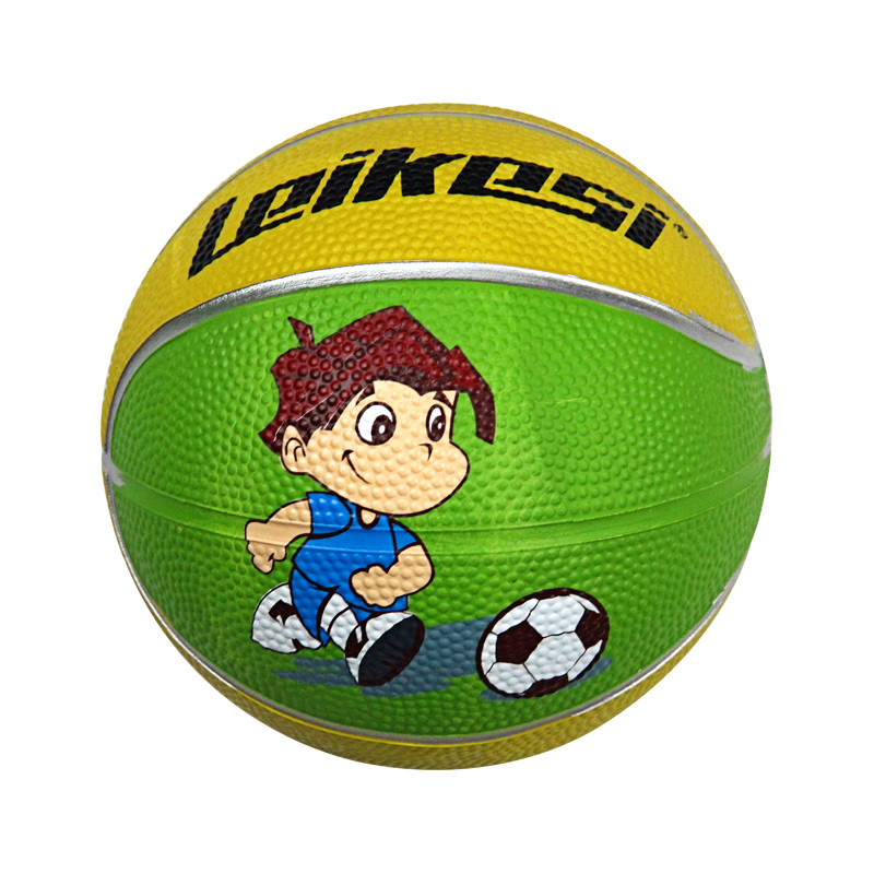 Leikesi Official Rubber Kids Basketball Size 1 Mini Basketball Multi Color Indoor Outdoor Training Kids Rubber Basketball