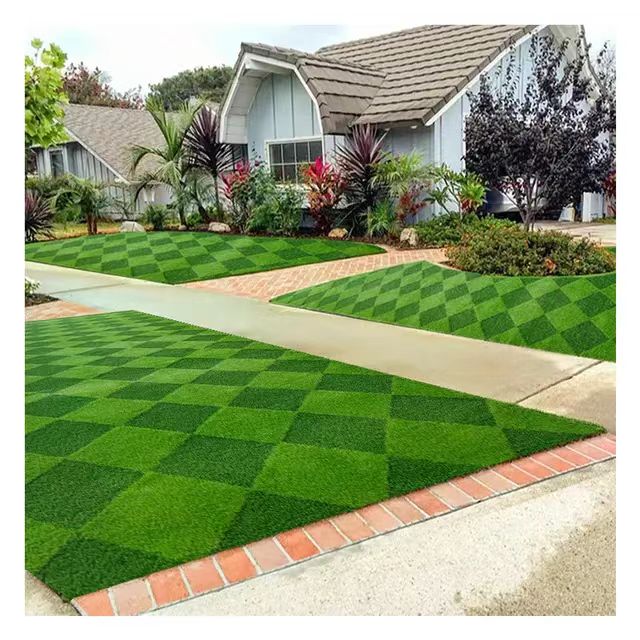 3D Eco-Friendly Pattern Flame-Retardant Lawn details Picture