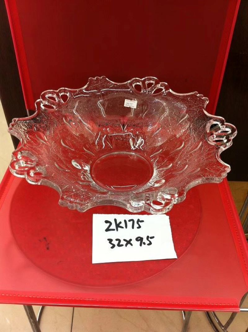 Large flower-shaped fruit plate home decoration item 175 Item Picture