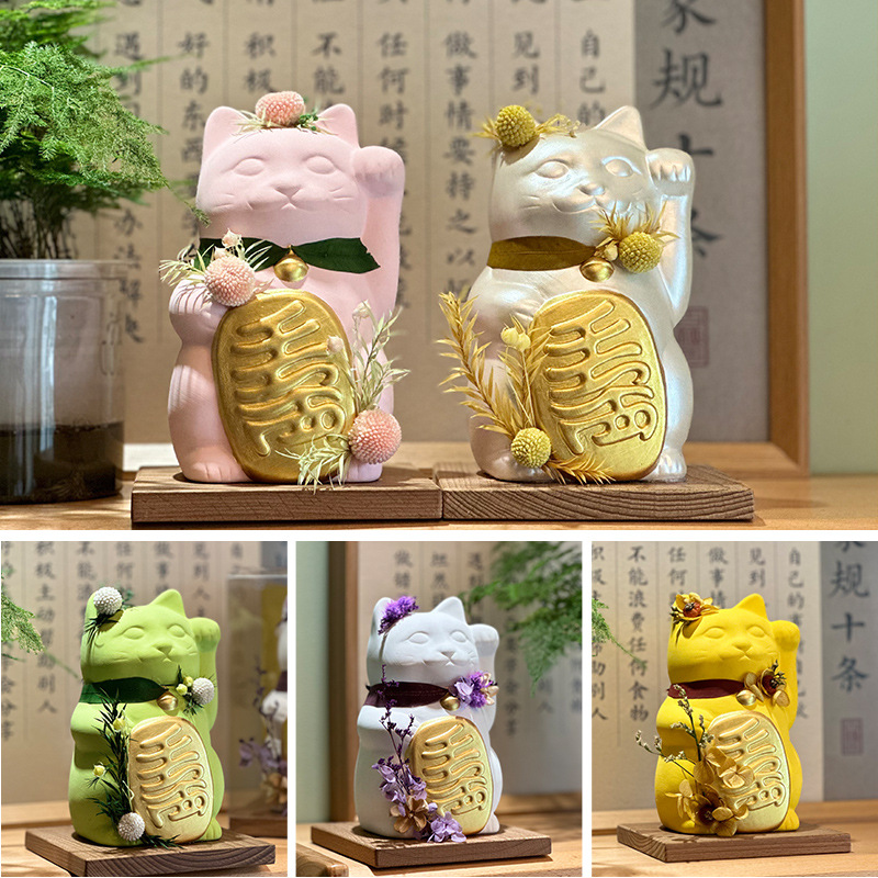 招财猫/收银台摆件细节图