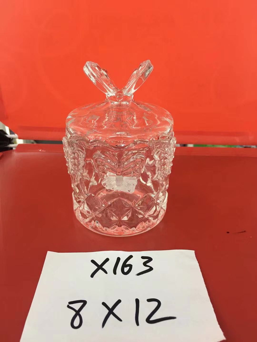 Relief butterfly sugar jar home decoration item 163 Application Scenario
