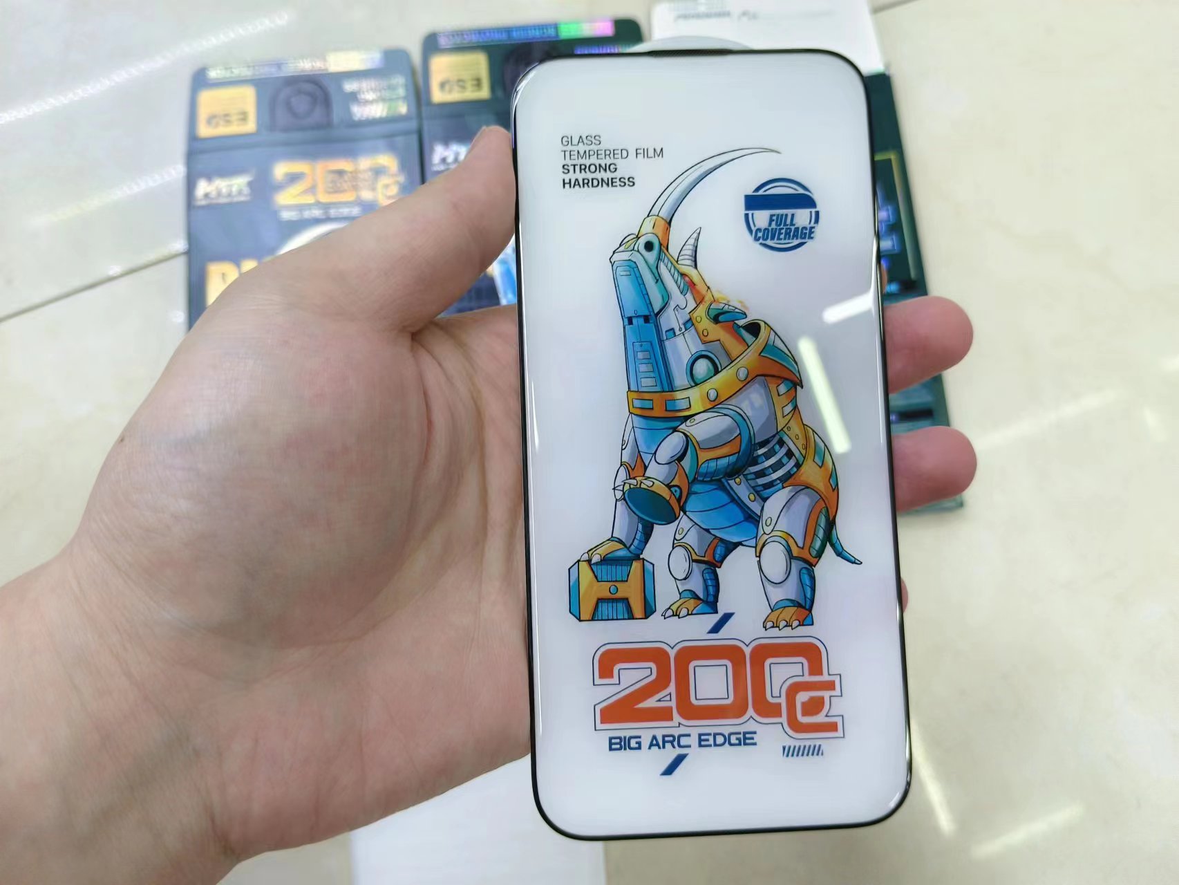 Mechanical Rhino 100c high-definition film details Picture