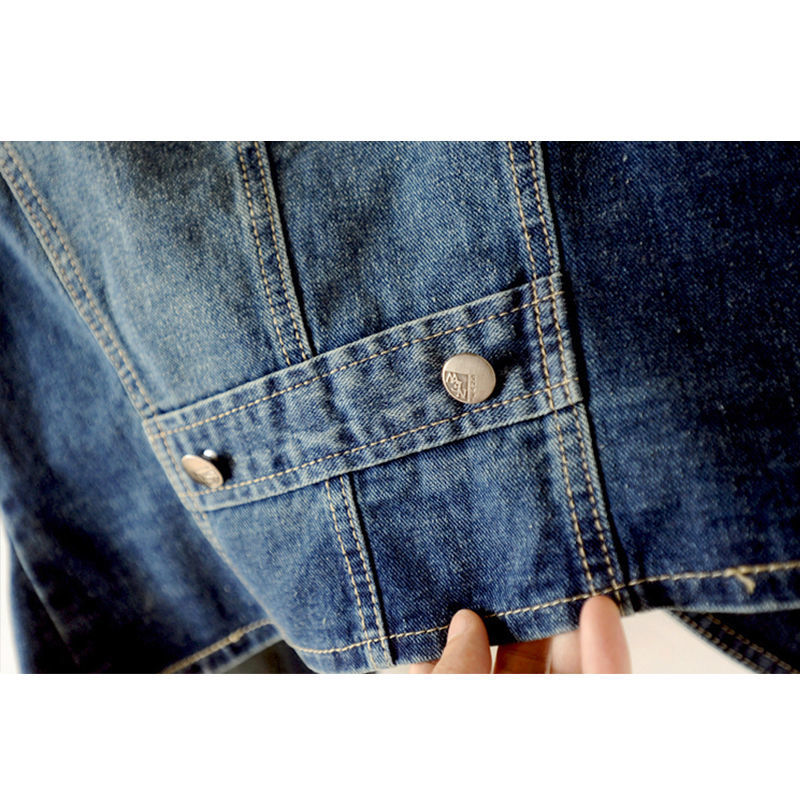 Denim vest women's spring and autumn stylish and versatile slimming new style 2023 bestseller Versatile outerwear Korean-style vest short style detail image 2