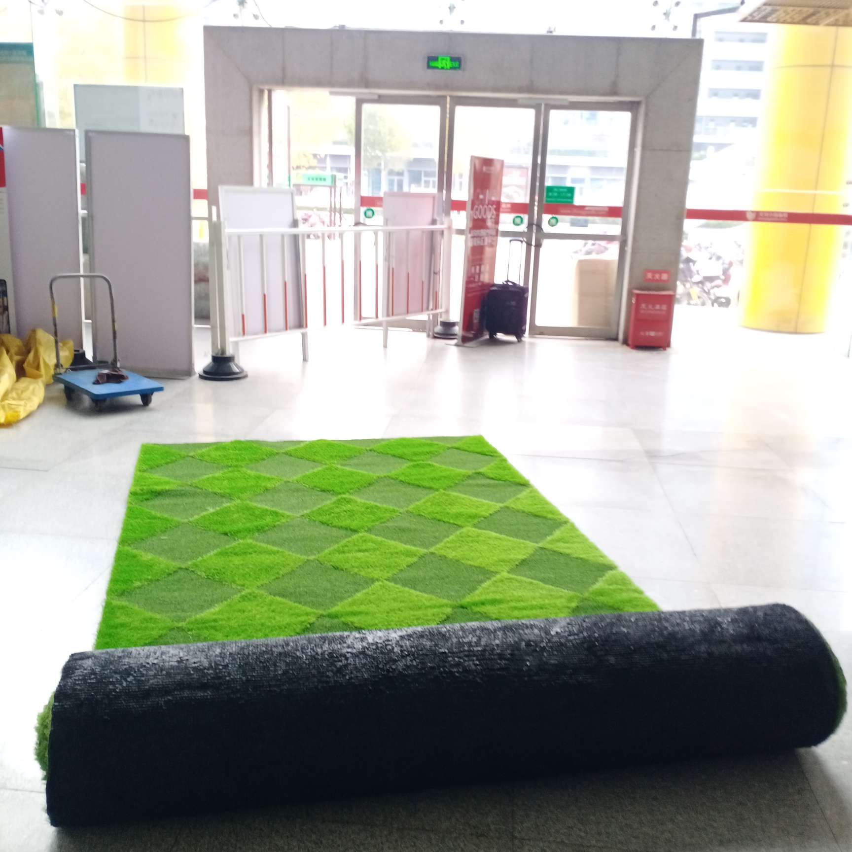 3D Eco-Friendly Pattern Flame-Retardant Lawn Item Picture