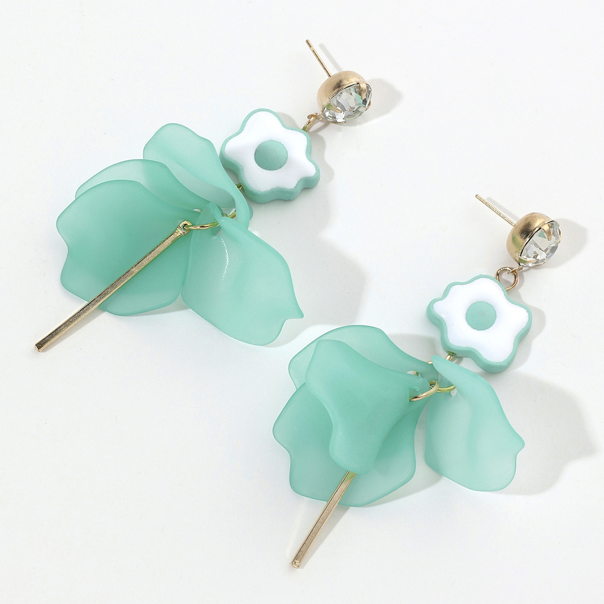 轻奢/绿色时尚/花瓣产品图