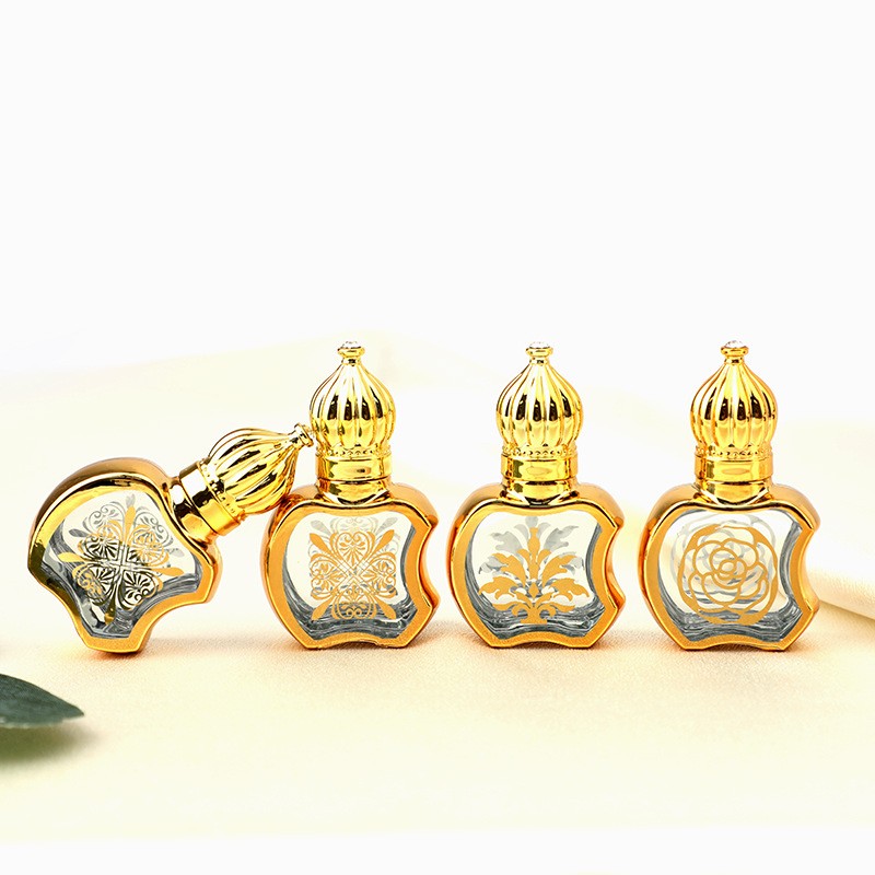 Factory direct sales of best-selling shaped perfume bottles, roll-on bottles, UV-engraved glass bottles, portable and portioned perfume bottles Specification image