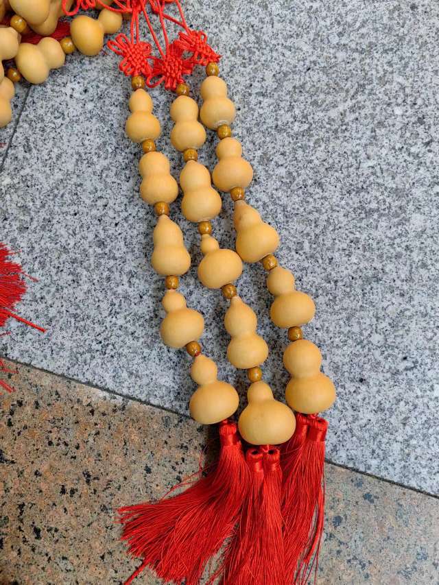 五个手捻葫芦串，五福临门，招财进宝，一生平安，吉祥安康